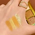 green eyeshadow
